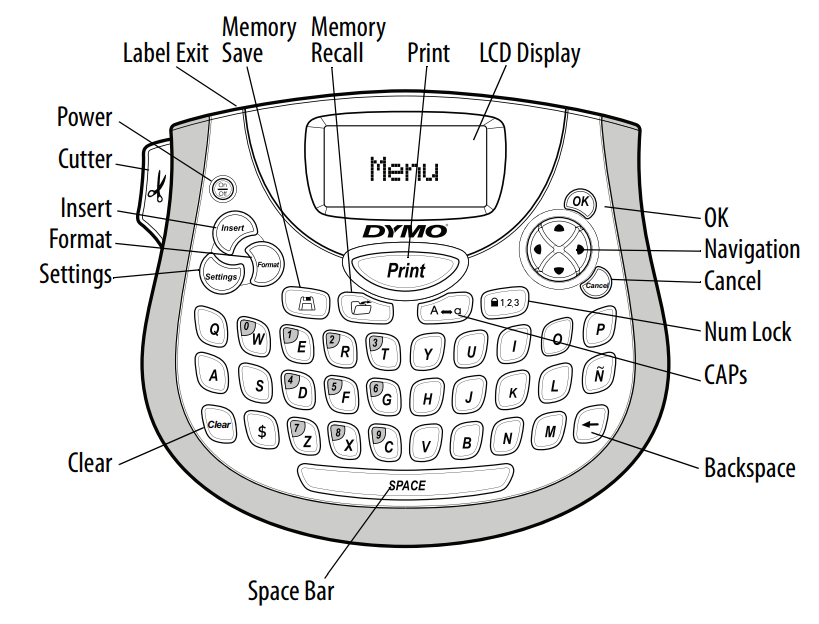 How to use my LetraTag labelmaker?