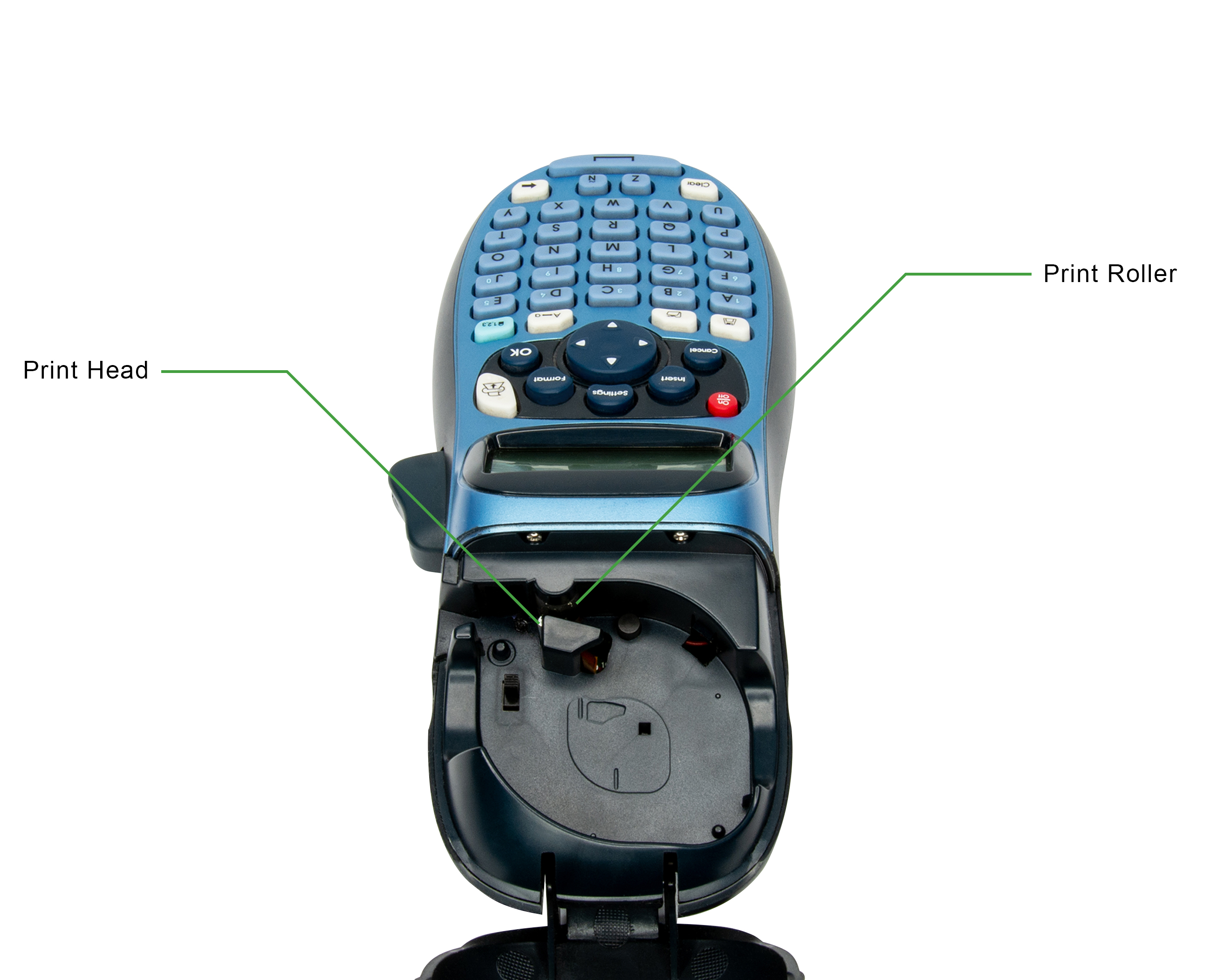 How to Load Paper Inside DYMO LetraTag 200B Label Maker 