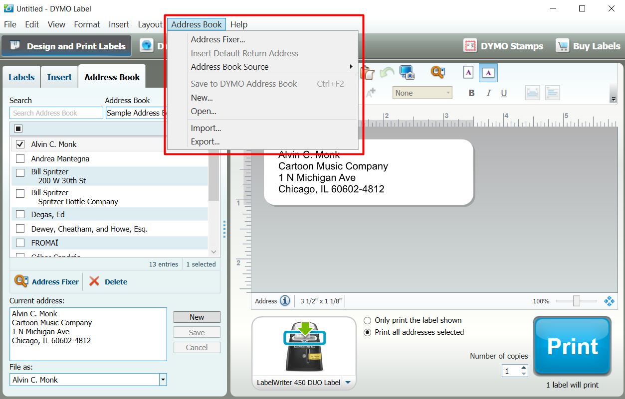 ¿Cómo utilizar DYMO Label Software v.8?