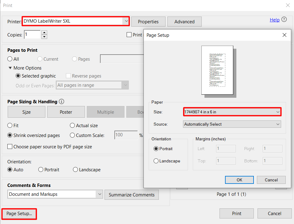 How do I print PDF documents (Windows)?