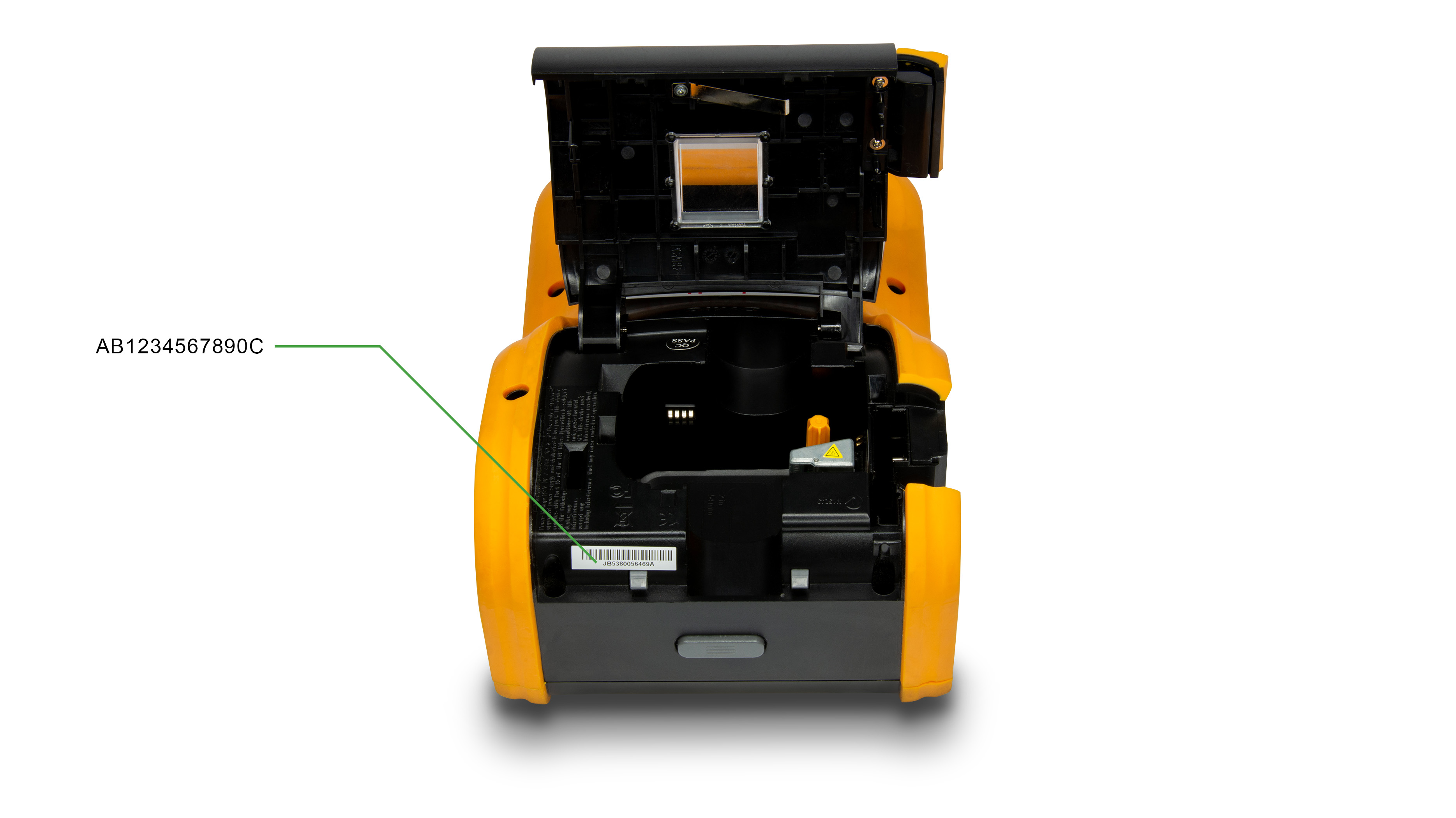 How to find the Serial Number of my DYMO device?