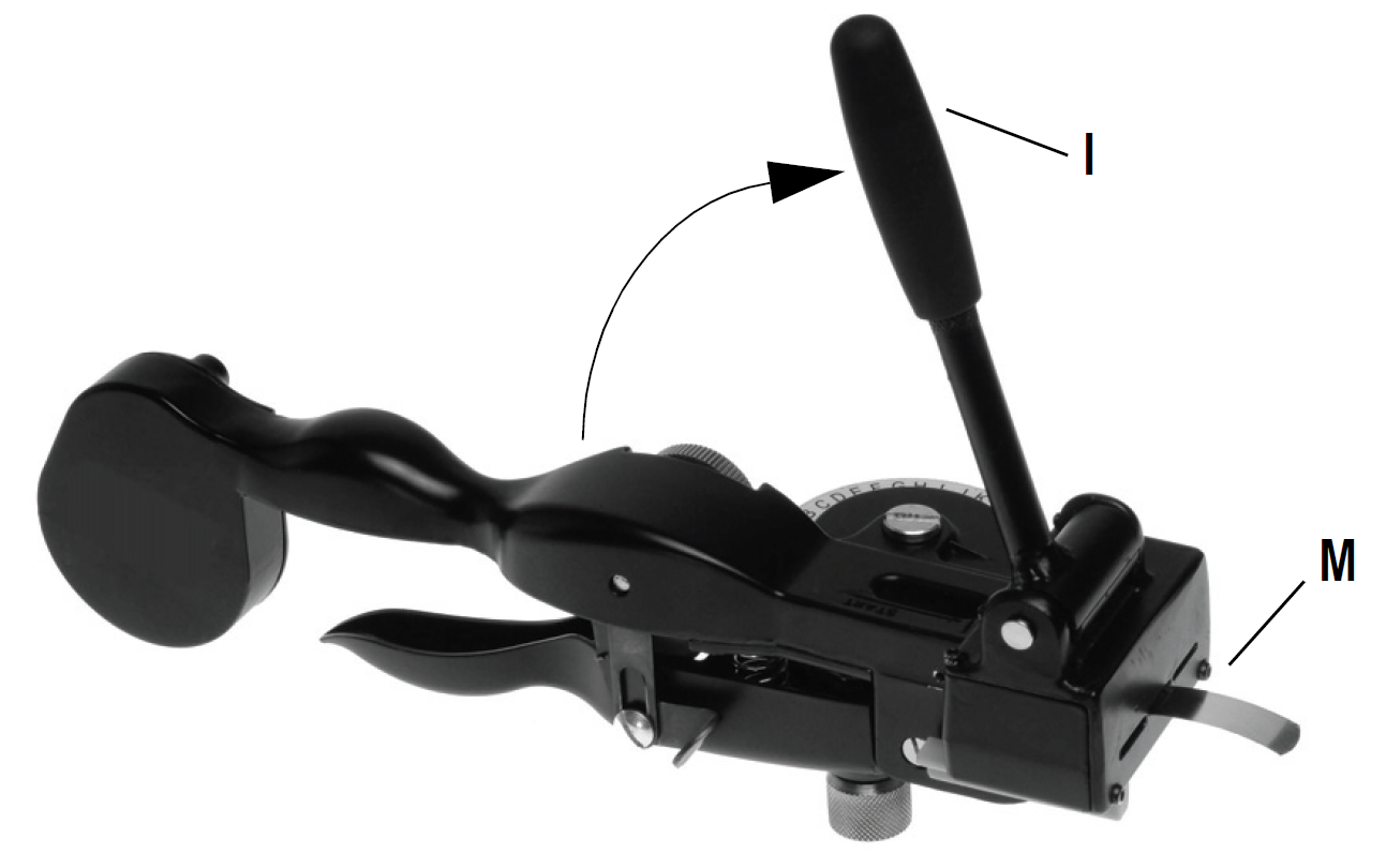 How to use my Rhino M1011 embosser?