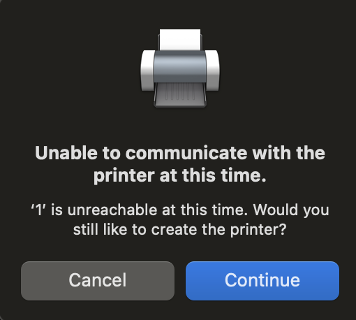 How to add a dummy (fake) printer?