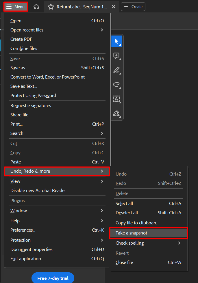How do I print PDF documents with my LabelWriter?